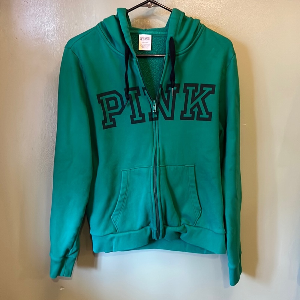 PINK Zipper Swearshirt